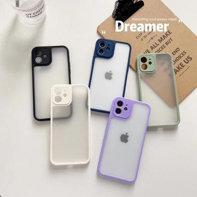 China Newest Design Matte Mobile Phone Case TPU Clear Case Protector Cover Protector Case For Iphone 13 0.35mm Super Lightly for sale