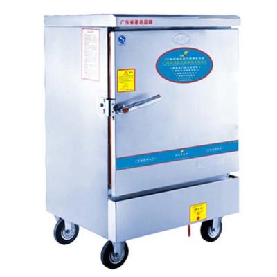 China Food Steaming Cabinet 6 Trays Electric Commercial Full Stainless Steel Rice Steamer For Indian Rice for sale