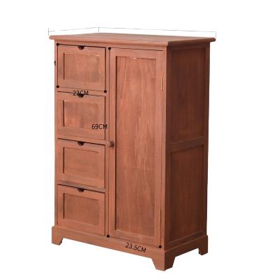 China Modern nordic style solid wood storage cabinet and table contemporary hot selling cabinet for sale