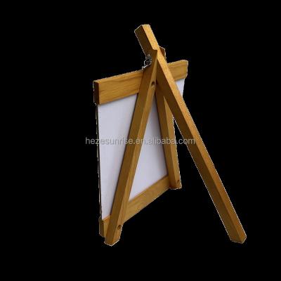 China Classic Easel Art Writing Board Wedding Wooden Drawing Children Kids Chalk Blackboard for sale