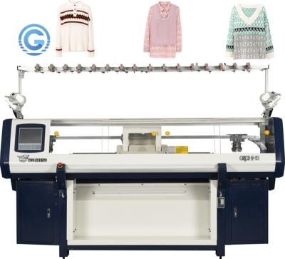 China hengqiang flat software, polo collar knitting machine, Jiangsu guomao sales for sale