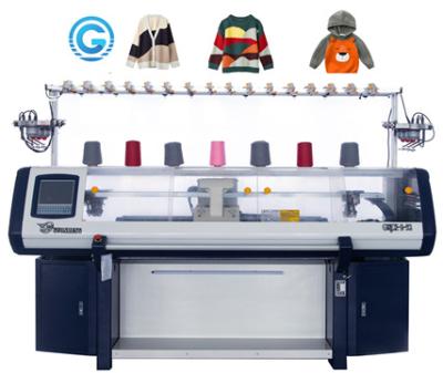 China Double System Flat Automated Flat Knitting Machine for Jacquard Pattern (GUOSHENG) for sale