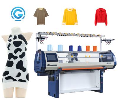 China System fast speed computer flat single weaving loom, knitting machine sales, sweater knitting machine for sale