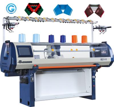 China Flat Collar Product Type Automotive Automated Flat Knitting Machine Knit Jacquard Collar Sales for sale