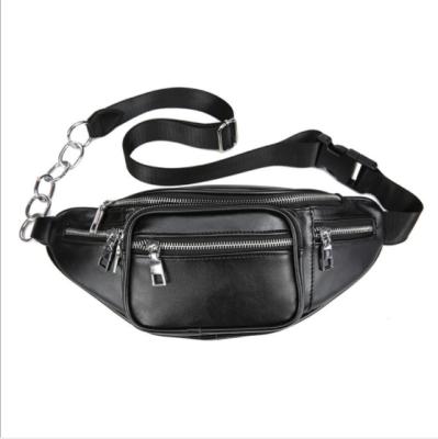 China High Quality Water Proof Ladies Waterproof Outdoor Leisure Leather Waist Bag for sale