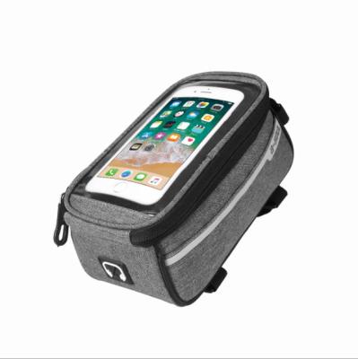 China Waterproof Bicycle Mountain Bike Touch Screen Mobile Phone Recycling Bag for sale