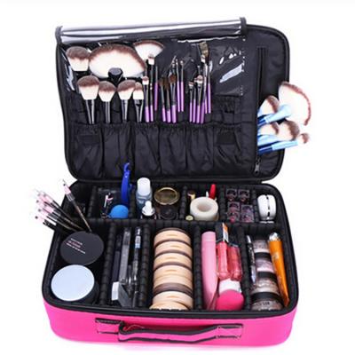 China Hot-selling professinal new high fashion cosmetic bag large capacity women travel makeup case for sale