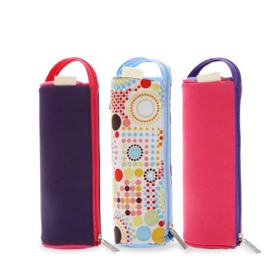 China Schools & Offices Best Selling Cheap Round Pencil Case Kids Pencil Case Custom Popular for sale