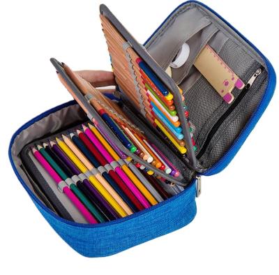 China 72 color large capacity sketch pencil wear resistant waterproof bag for sale