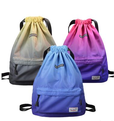 China Unisex Portable Waterproof Travel Bag Sports Fitness And Travel Outdoor Drawstring Bags for sale