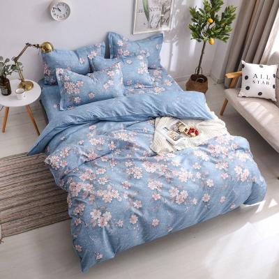 China 85 Gsm Microfiber Covers Sets Nondisposable Polyester Set Bed Bedding King for sale