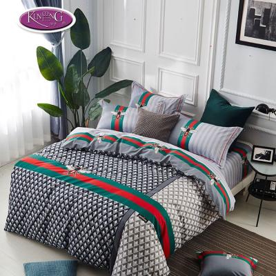 China Nondisposable Elegant Family Size Textile Home Bedding Sets Unicorn Bedding for sale