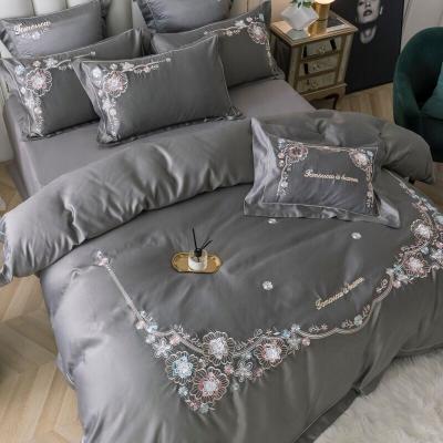 China Nondisposable 4Pcs Sheets Winter Bedding Set Cotton Comforter Sets King Size Luxury for sale