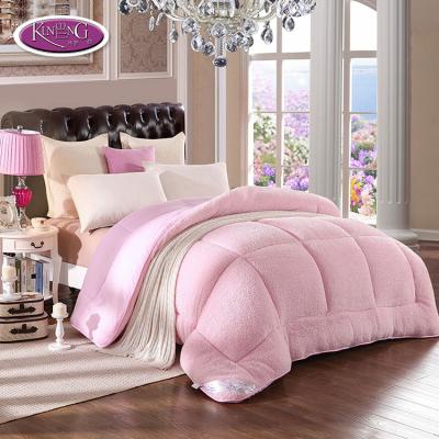 China Handmade wholesale vacuum compression china supplier factory price berber fleece quilt for sale