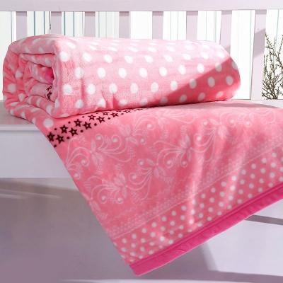 China Mink India Blanket Manufacturer Acrylic soft fabric 100% polyester anti-pilling covers for sale