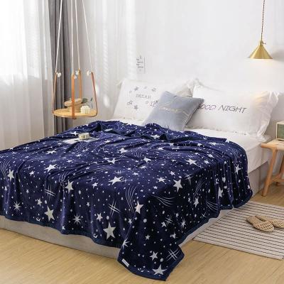 China Polyester Anti-pilling Baby Blankets For Winter Size King 200X240 Faux Fur Throw Blanket for sale