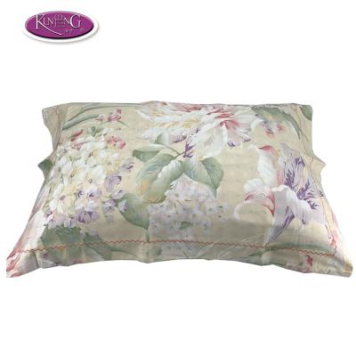 China Bulk Sale Sustainable Bedding Egyptian Cotton Custom Fancy Sublimation Washable Pillow Case for sale