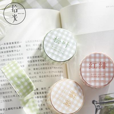 China Waterproof 20mm*5m 2 Rolls/Basic Spell Check Washi Tapes Scrapbooking Creative Litmus Paper DIY Deco Kawaii Masking Creative Deco Tapes JIUMO for sale