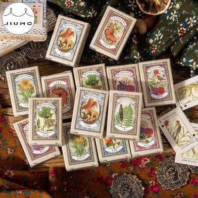 China Europe 8 Designs 54pcs/box Morris Garden Night Series Retro Theme Mini Traditional Playing Card DIY Decoration Lomo Material JIUMO Card for sale