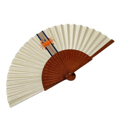 China Europe Vintage Spanish Wooden Folding Fan For Women Performance Dance And Gift Wooden Hand Fan for sale