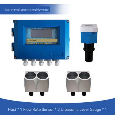 China Mono/Dual Channel/Multichannel/Ultrasonic Meter/TDOA Current Open River/Channel Flow Meter/River ZM Level Flowmeter for sale