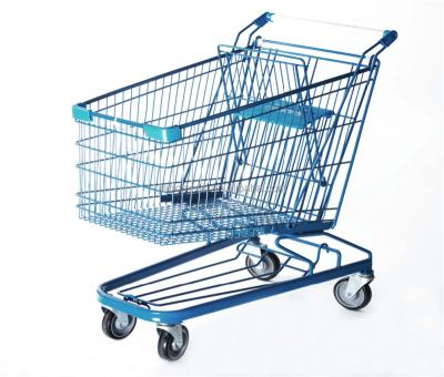 China Spain reveal style shopping cart, supermarket shopping cart for sale