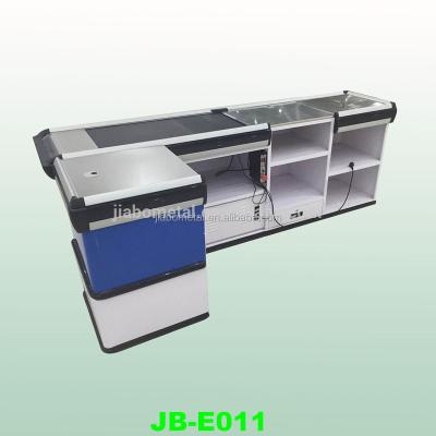 China Corrsion protection walmart style checkout counters, electronic checkout counters for sale