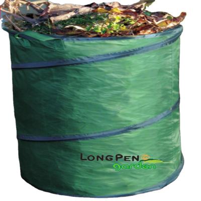 China Outdoor Collapsible 100L Recycling Bin , Pop Up Bag , Garden Bag Pop Up Garden Bag for sale