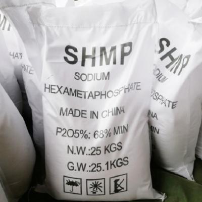 China SHMP Industry Grade Phosphorus And Phosphate Salt 68% Sodium Hexametaphosphate for sale