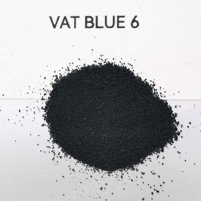 China Porque alta afinidad de C.I. Vat Blue 6 BD CAS 130-20-1 azul marino ennegrecer granular en venta