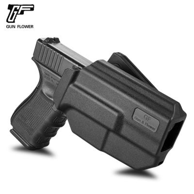 China Pa66 Level II/Coldre/Funda Thumb Release Polymer OWB Polymer Gun Nylon Holster For Glock 19/23/31 Kydex Holster for sale