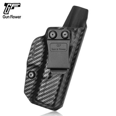 China High and Low Temperature Resistance Tactical Gunflower Gear IWB Under Cover Kydex Holster For 9mm Pistol Gun Mount for sale