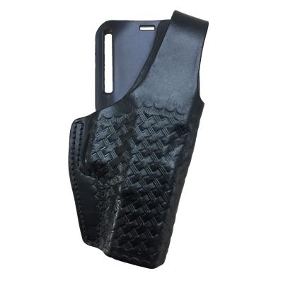 China Level II Durable Retention Tension Leather Duty Holster Adjustable Fit G19 PT111 G2 Sig P938 P365 CZ 75 for sale