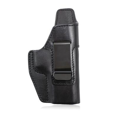 China Gun Carry Leather Inside the Belt Concealment Gun Holster for Glock 19 for sale