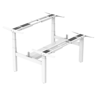 China Adjustable (height) sit to stand electric height adjustable desk frame workstation for sale