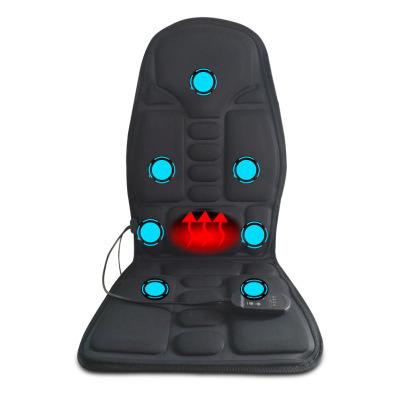 China Wholesale Body Supplies 3d Infrared Passionate Seat Neck And Back Massager Pad Shiatsu Car Massage Pad Cushion for sale