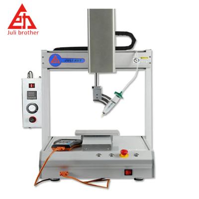 China Desktop Automatic Glue Robot Four Axis Ration Dispensing PVC Glue Machine Dispensing Dispensing Robot for sale