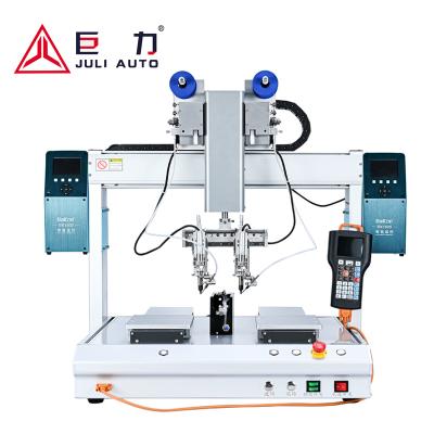 China Desktop PCB Machinery Repair Shops High Production 4 Axis Welding Robot Welding Machine Can Welding Automatic Supply for sale