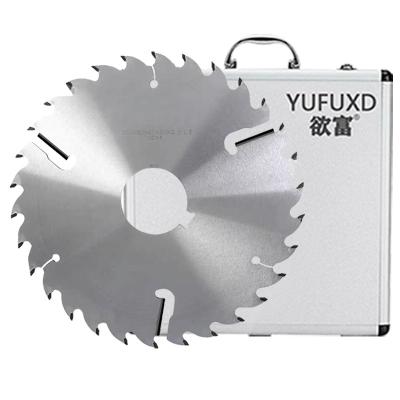 China Multi-blade Section Yufu Woodworking Cutter Smooth Diamond Saw Circular 150-600 Blade Woodworking Push Table Saw Wood Circular Slicing Saw for sale