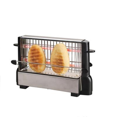 China Household 500W*2 Slice Flat Toaste With 2 Muffin Holders Accommodates Up To 4 Slice for sale