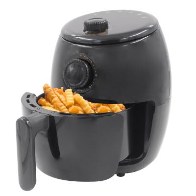 China Household 2 Liter 1000W ETL Multi Functional Household Low Fat Hot Air Healthy Air Fryer for sale