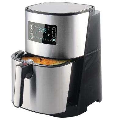 China Household 5 Liter Intelligent Digital Air Fryer Without Oil And LCD Screen Display for sale