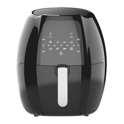 China Household 1800 Watt 6 Quart Digital Air Fryer with LCD Digital Touch Screen and 6 Easy Presets for sale