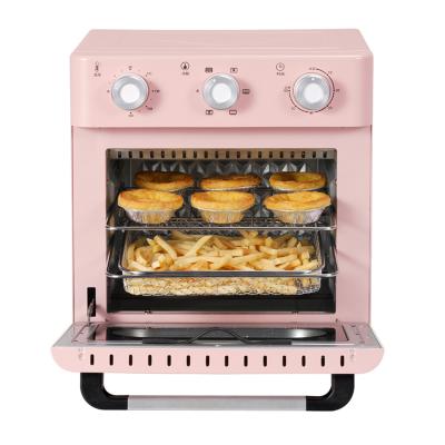 China Household 20 Liter 10 In 1 Multifunctional Hot Air Toaster Oven Air Fryer Oven Convection Pizza Oven for sale