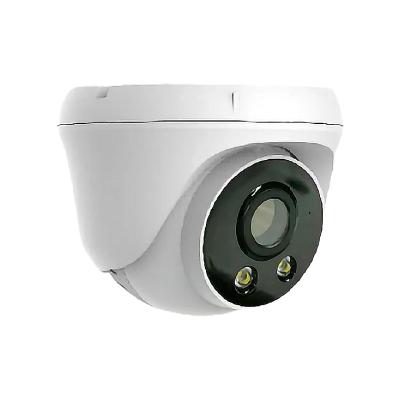 China Sony Starlight Camera AHD Dome Camera CCTV 1080P AHD Camera Outdoor Indoor Use with Warm Lights 2.8-12MM Lens White H.265 CMOS for sale