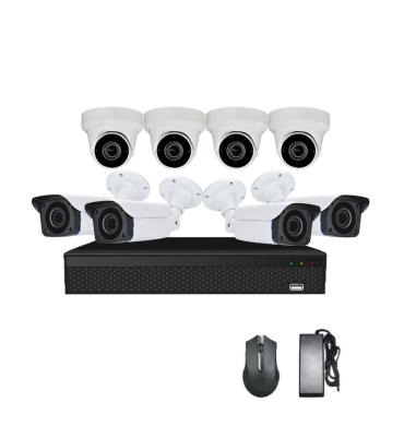 China 8CH 2MP AHD cctv XVR kit 8 camera set CCTV surveillance camera system for sale