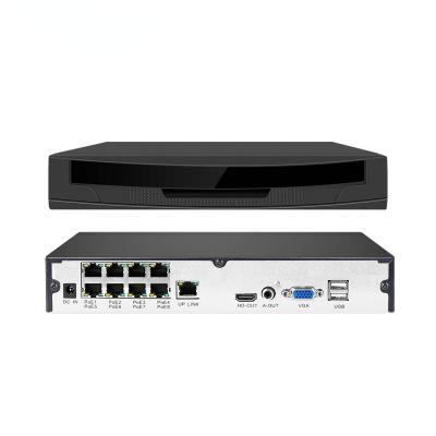 Cina H.265 POE NVR XMEYE Cloud Network Video Recorder with 8 Channels NVR 8CH POE xmeye ip camera in vendita