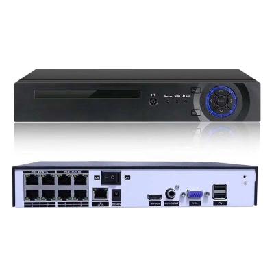 중국 CCTV Camera System H.265 8CH 48V POE NVR Xmeye P2P For 5MP 4MP 2MP IP Network Video Recorder xmeye ip camera 판매용