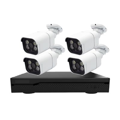 China Smart Camera NVR System Camera Security Surveillance System 4CH POE AI NVR Kit Hot Selling Good Quality Outdoor Network H.265 xmeye ip camera for sale