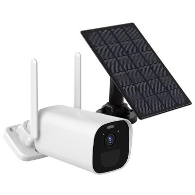 China Low Power Night Vision Solar Wifi Security Camera Lithium Battery Charger Network Camera Te koop